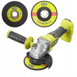 Szlifierka kątowa bezszczotkowa wyłącznik łopatkowy 125mm Ryobi Ryobi