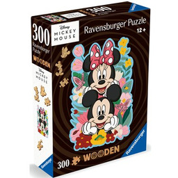 RAVENSBURGER Puzzle Wooden Myszka Mickey i Minnie 12000762
