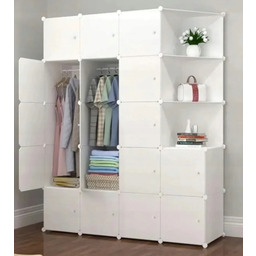 Modułowa Szafa Garderoba przechowywanie System Pojemna XXXL 20