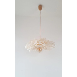 Pakamera Delikatna lampa wisząca -kremowy kwiat