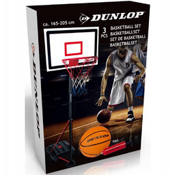 Zestaw Regulowany Do Koszykówki Dunlop 1,65-2,05M 3W1