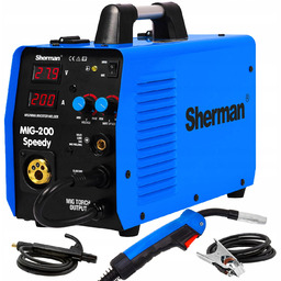Spawarka Migomat Sherman Mig 200 Mma Speedy Mag