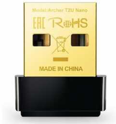 TP-LINK Karta sieciowa Archer T2U Nano USB-A, Zewnętrzna,