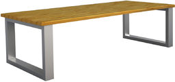 Elior Ława ogrodowa w stylu loft Norin 150x76x47