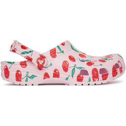 Klapki Crocs Classic Fresh Fruits Clog 211008 Różowy