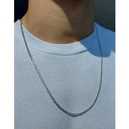 Pełna pancerka ,łańcuszek 60 cm , ogniwo 3