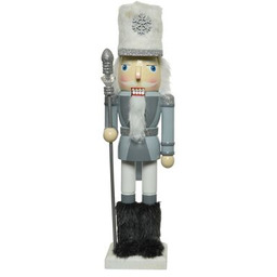 Figurka drewniana dziadek do orzechów 11 x 8,5