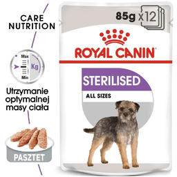 ROYAL CANIN CCN Sterilised Mini Pasztet 12x85g
