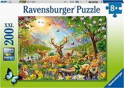 Puzzle dla dzieci 2D: Leśne zwierzęta 200 elementów