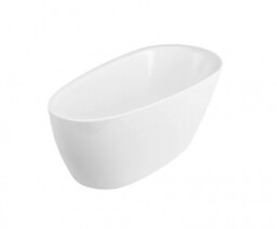 EXCELLENT WAEX.OLI2.16WH Olia 2.0 wanna owalna 160x75 cm