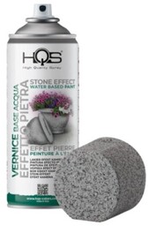 HQS Lakier Spray efekt kamienia szary średni 400