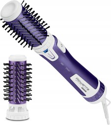 Rowenta Brush Active Lokówko-Suszarka, Biały/Purpurowy, 1000W