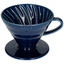 Ceramiczny Drip Hario V60-02 - Indygo