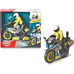 Dickie 203712018026, SOS Motocykl policyjny, 17 cm, wersja