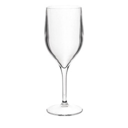 Roltex Kieliszek do wina plastikowy 310 ml transparentny