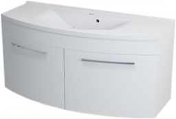 JULIE szafka umywalkowa 120x55x50 cm, biała