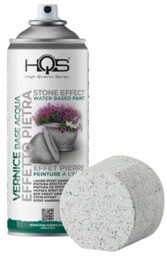 HQS Lakier Spray efekt kamienia szary jasny 400