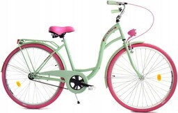 Rower miejski damski z przerzutkami DALLAS BIKE 26