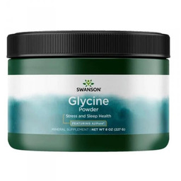 Swanson AjiPure Glicyna w proszku, suplement diety, 227g,