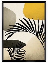 Plakat Deep Lake, 50 x70 cm, Ramka: Czarna