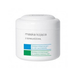 Ziaja Pro, maska kojąca z glinką różową, program