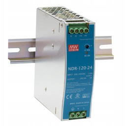 Zasilacz na szynę Din Mean Well NDR-120-48 48VDC