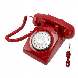 Telefon Stacjonarny Z Mechanicznym Dzwonkiem