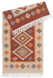 MULTIDECOR Dywan wewnętrzny Kilim Terra Romby 60 x