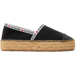 Espadryle LOVE MOSCHINO JA10553G0IIG0000 Czarny