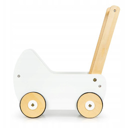 Drewniany Wózek Dla Lalek Pchacz Chodzik Ecotoys