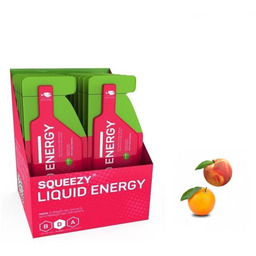 SQUEEZY Żel energetyczny 33 g Brzoskwinia-Pomarańcza 12+1 gratis