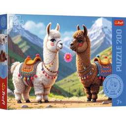 TREFL Puzzle Kolorowe lamy 13356 (200 elementów)
