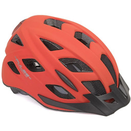 Author, Kask rowerowy, Pulse LED X8, czerwony, rozmiar
