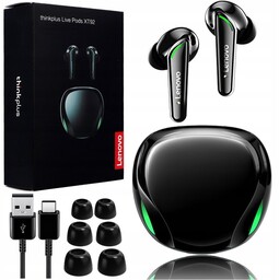 ORYGINALNE SŁUCHAWKI LENOVO BEZPRZEWODOWE BLUETOOTH DUŻY ZASIĘG POWERBANK