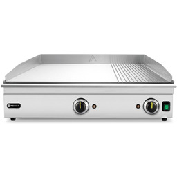 Grill elektryczny płyta grillowa gładka ryflowana 697 x