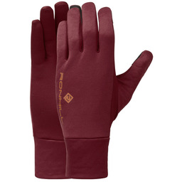 RONHILL Rękawiczki biegowe PRISM GLOVE bordowe