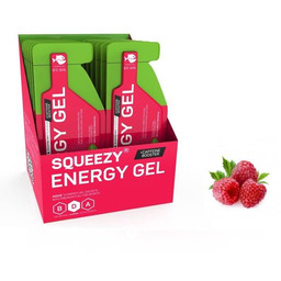 SQUEEZY Żel energetyczny 33 g Malina 12+1 gratis
