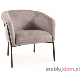 Fotel wypoczynkowy CLOVER BREGO Signal Szary