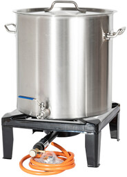 Taboret gazowy 8kw + garnek z kranem 50l
