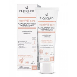 FLOSLEK PHARMA MultiVIT Care Nawilżający Krem witaminowy SPF15