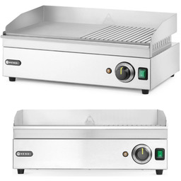 Grill elektryczny płyta grillowa gładka ryflowana 527 x