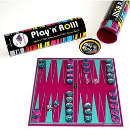 Gry żeńskie 6227 Backgammon ''Play ''N'' Roll''