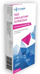 Diather Ultraczuły Strumieniowy Test Owulacyjny - monitorowanie miesiączki
