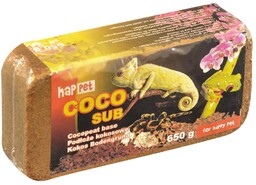 Podłoże kokosowe do terrarium brykiet 650g Happet