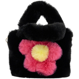 Monnalisa - Borsa Nera 0050 C/pelliccia 19D012 4748