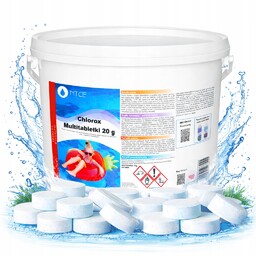 12w1 3kg 20g Chlor Do Basenu Jacuzzi Spa