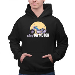 Chcę na motor - męska bluza na prezent