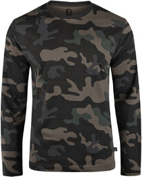 longsleeve BRANDIT - DARKCAMO bez nadruku-L