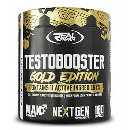 Real Pharm Testobooster 180Kaps Testosteron I Libido Maca