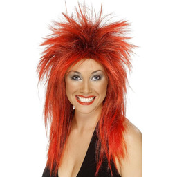 Rock Diva Wig, Red